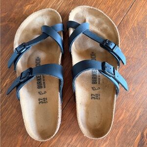 Birkenstock Black Mayari Double-Strap Sandals